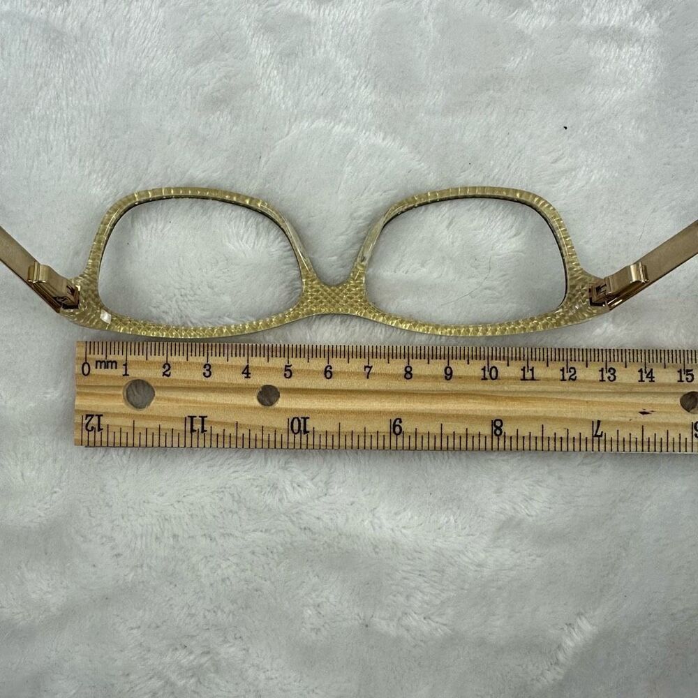 Gucci Women's Eyeglass Frames Style 3678 Rectangular Frame Black Silver Large Lu - Picture 5 of 9